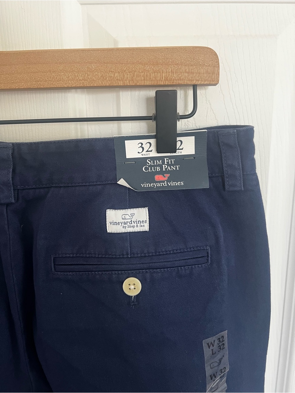 Vineyard Vines Navy Straight-Leg Chinos - Picture 5 of 8